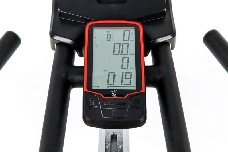 Displayen på denna spinningcykel