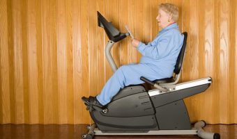 Motionscykel för äldre test