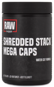 RAW Shredded Stack Mega Caps för diet och viktnedgång