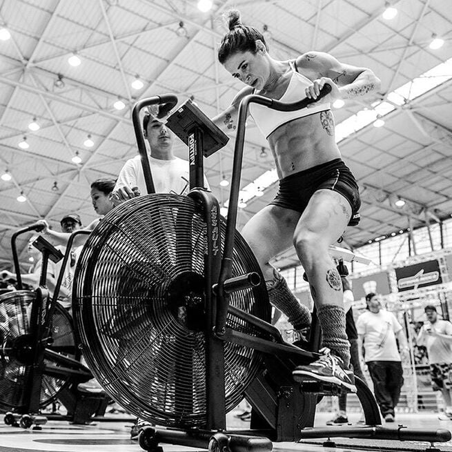 Crossfit på en airbike