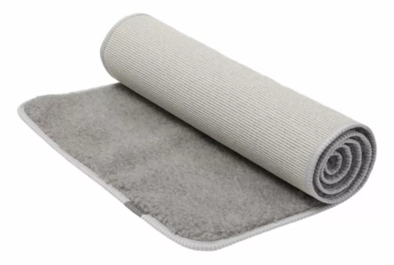 En tjock och lyxig yogamatta i ull för extra komfort