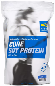 Ett veganskt proteinpulver baserat på soja