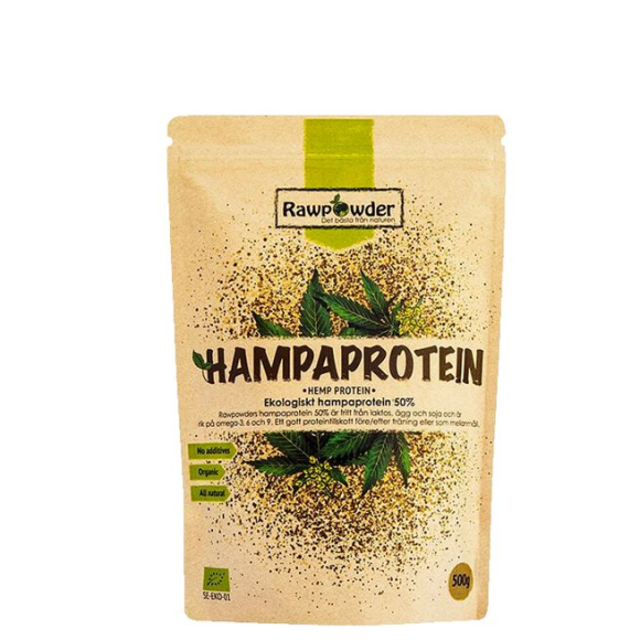 Ekologiskt Hampaprotein med lägre proteinhalt