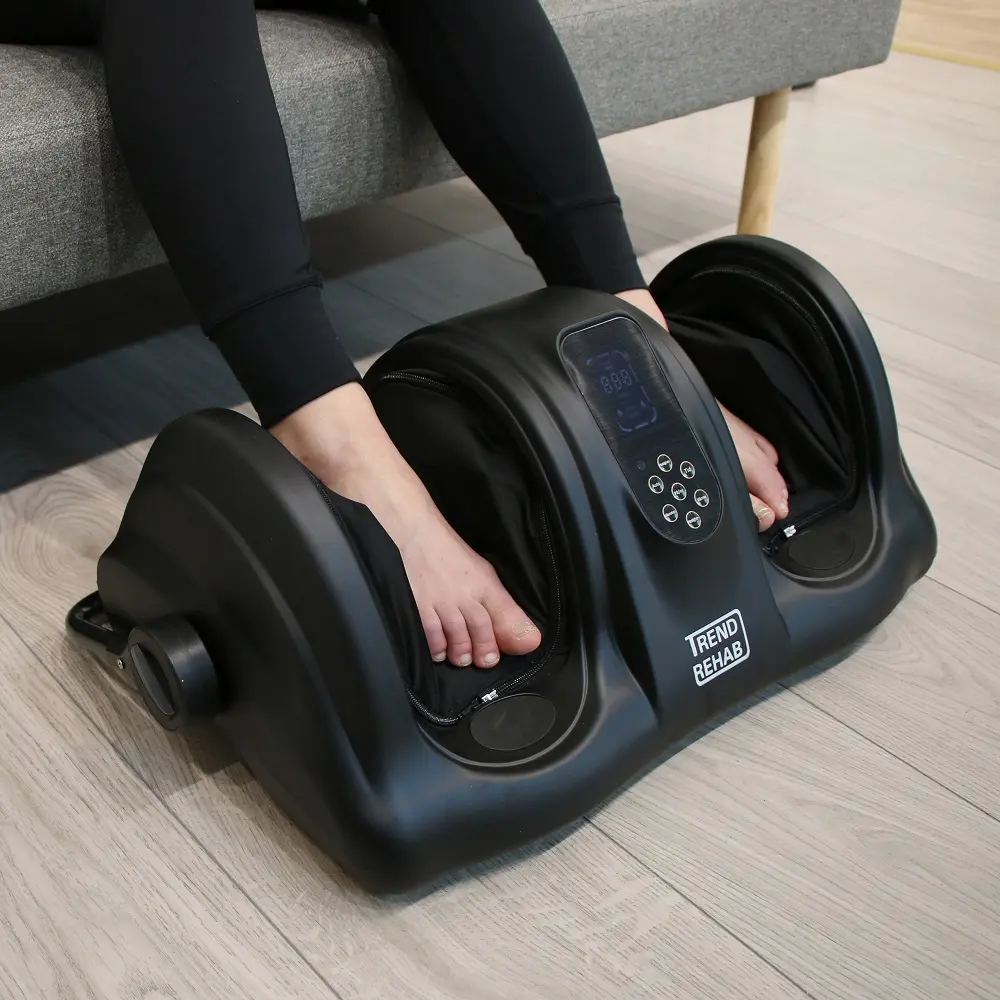 Användning av en fotmassageapparat efter träning