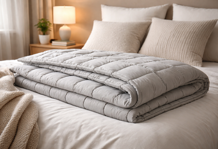 Det är viktigt att välja rätt vikt på täcket