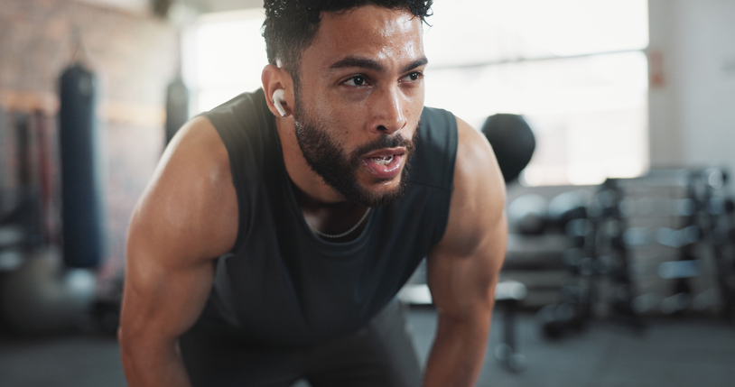 En utmattad man som fått lite effekt av sitt testosteron tillskott