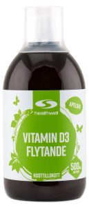I denna flaska får du vitamintillskottet i flytande form