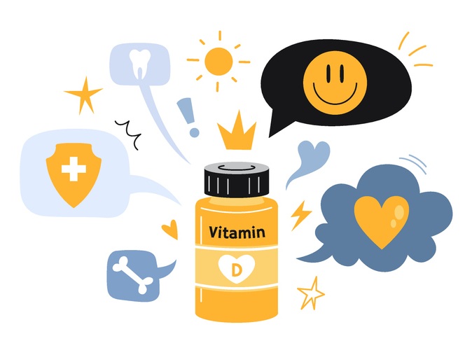 D-vitamin är ett viktigt ämne för kroppen och bildas i huden via solen